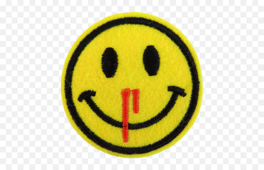 Patch - Bloody Nose Smiley Face Emoji,Bloody Knife Emoji