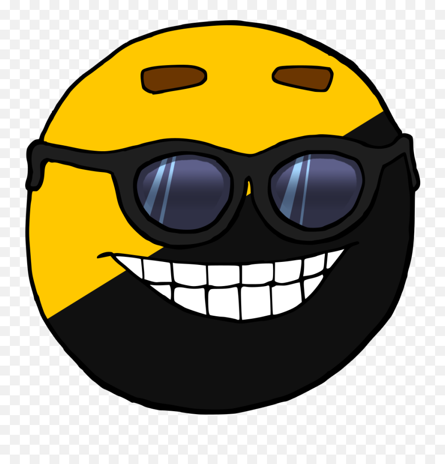 Pol - Lrg Libertarian Right General Physical Removal Ancap Ball Transparent Emoji,Dunce Emoji