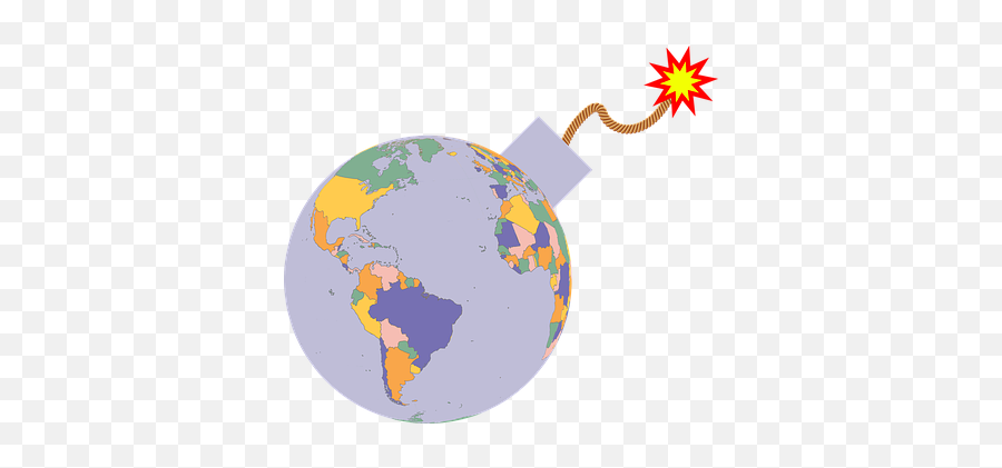 70 Free Exploding U0026 Bomb Vectors - Pixabay Globe Bomb Emoji,Emoticon Exploding Head On Fire