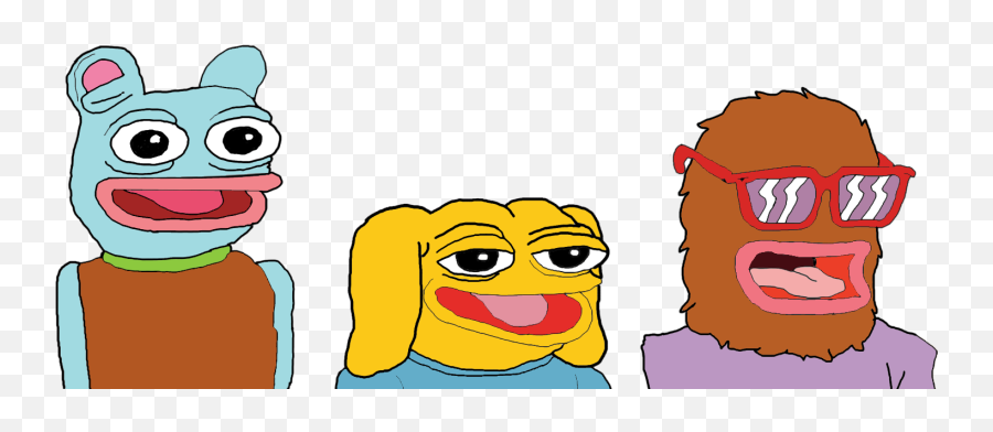 Blepe And Friends - Fictional Character Emoji,Pain Emotion Cartoon
