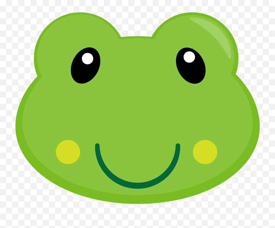 Frog Face 01 - Happy Emoji,Emoticon Cookie Cutter