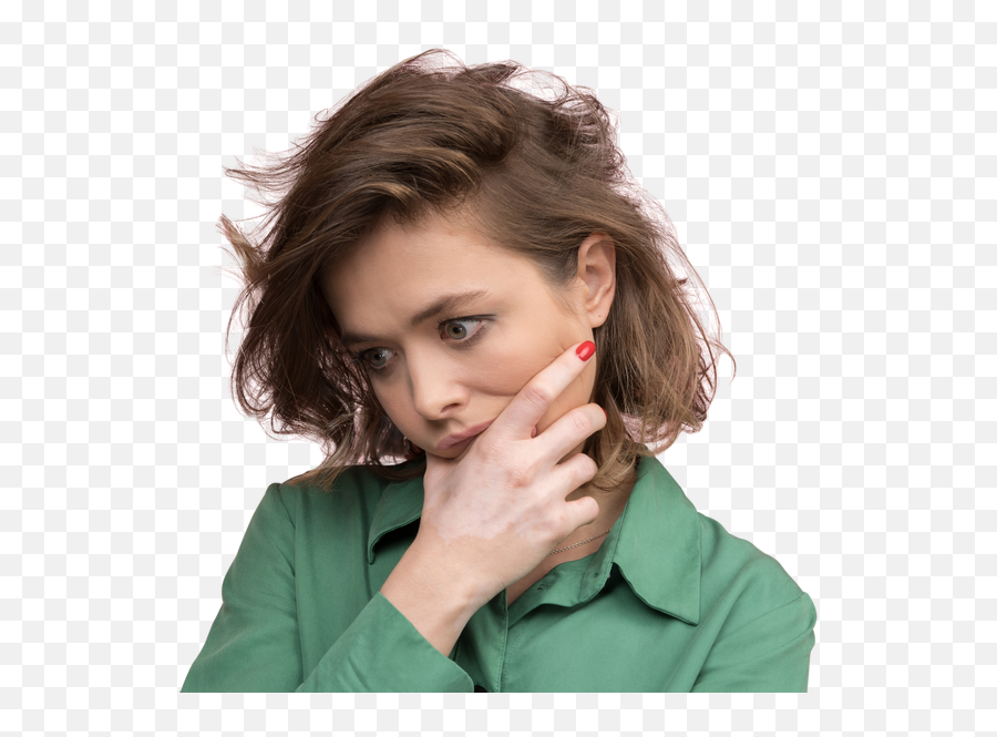 Depressed Woman Png Photos U0026 Pictures Icons8 - For Women Emoji,Brown Haired Girl Emojis