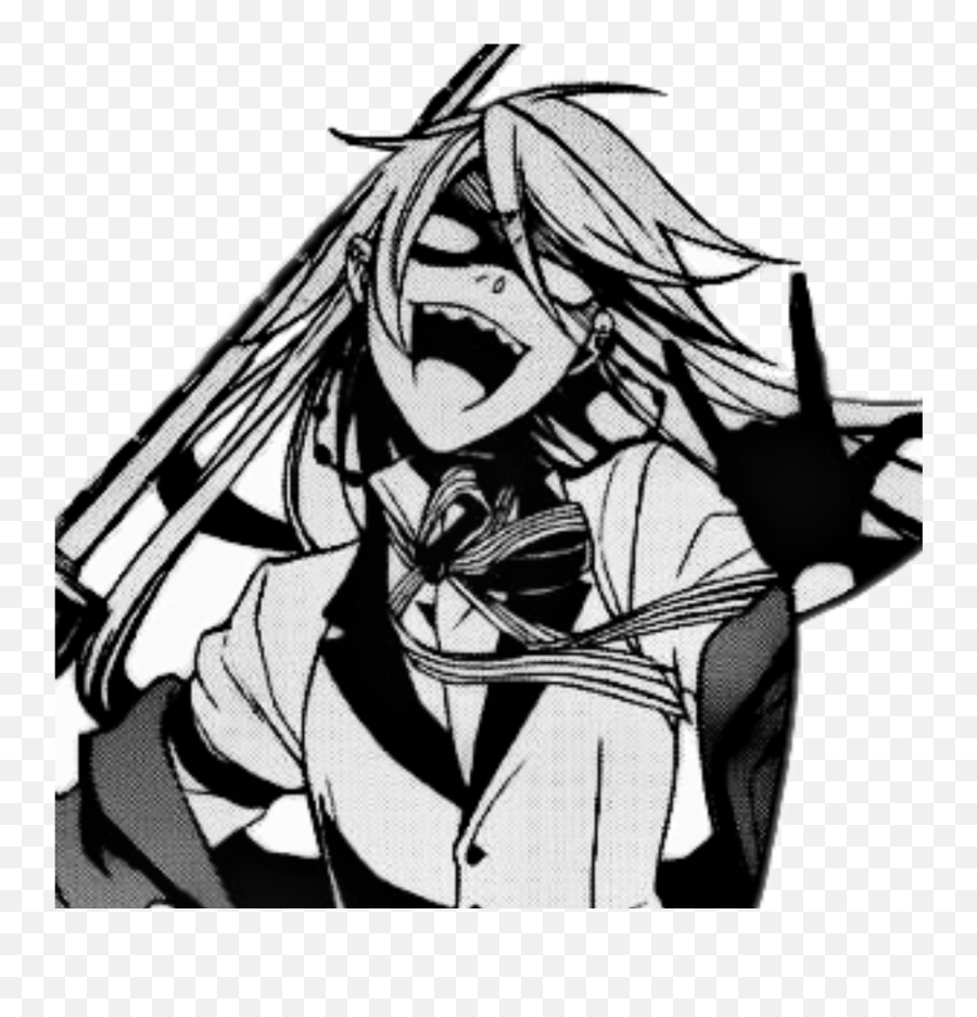 Grell Kuroshitsuji Sticker - Grell Sutcliff Fanart Emoji,Grell Sutcliff Emojis