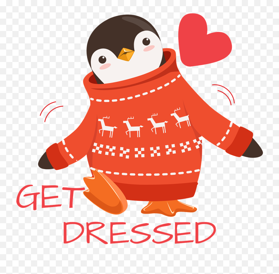 Penguin Animation Color - Cartoon Penguin Wearing A Sweater Emoji,Animal Clip Art Emotions Confused