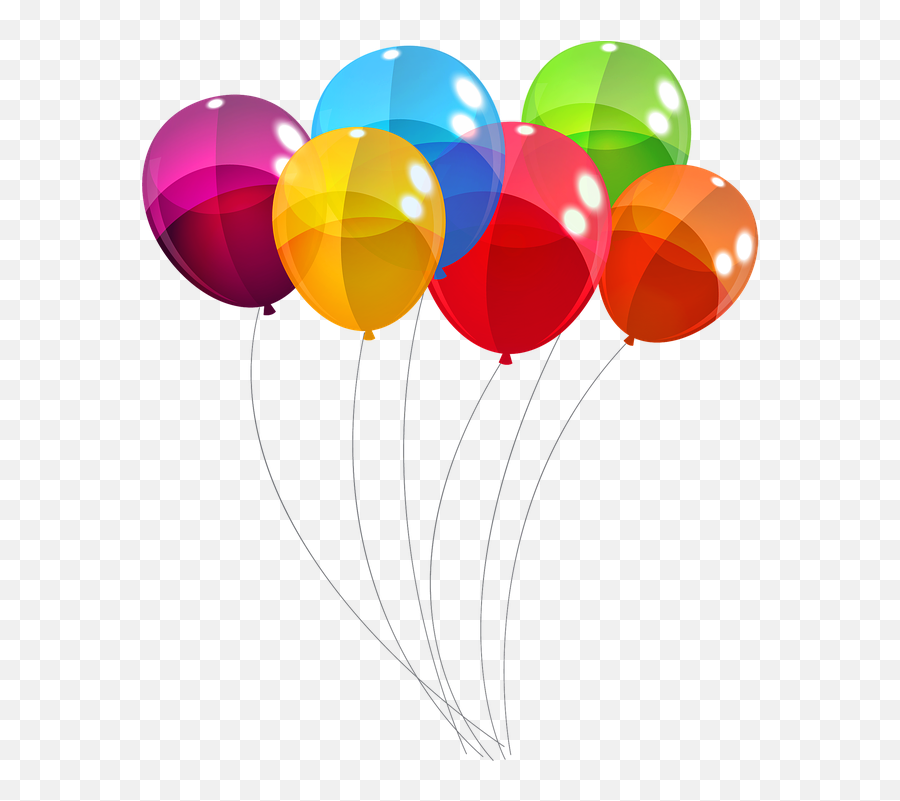 Free Photo Bundle Of Balloons Bright - Gambar Seikat Balon Emoji,Water Balloons With Emotions