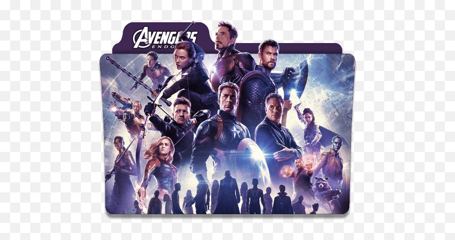 Avengers 2019 Folder Icon - Designbust Avengers Endgame Folder Icon Emoji,Marvel Infinity War Emojis