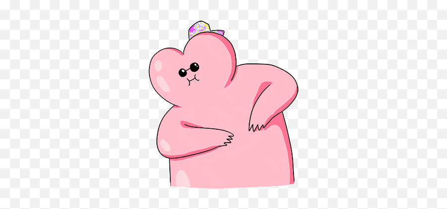 Love Pink Sticker - Happy Emoji,Dap Emoji