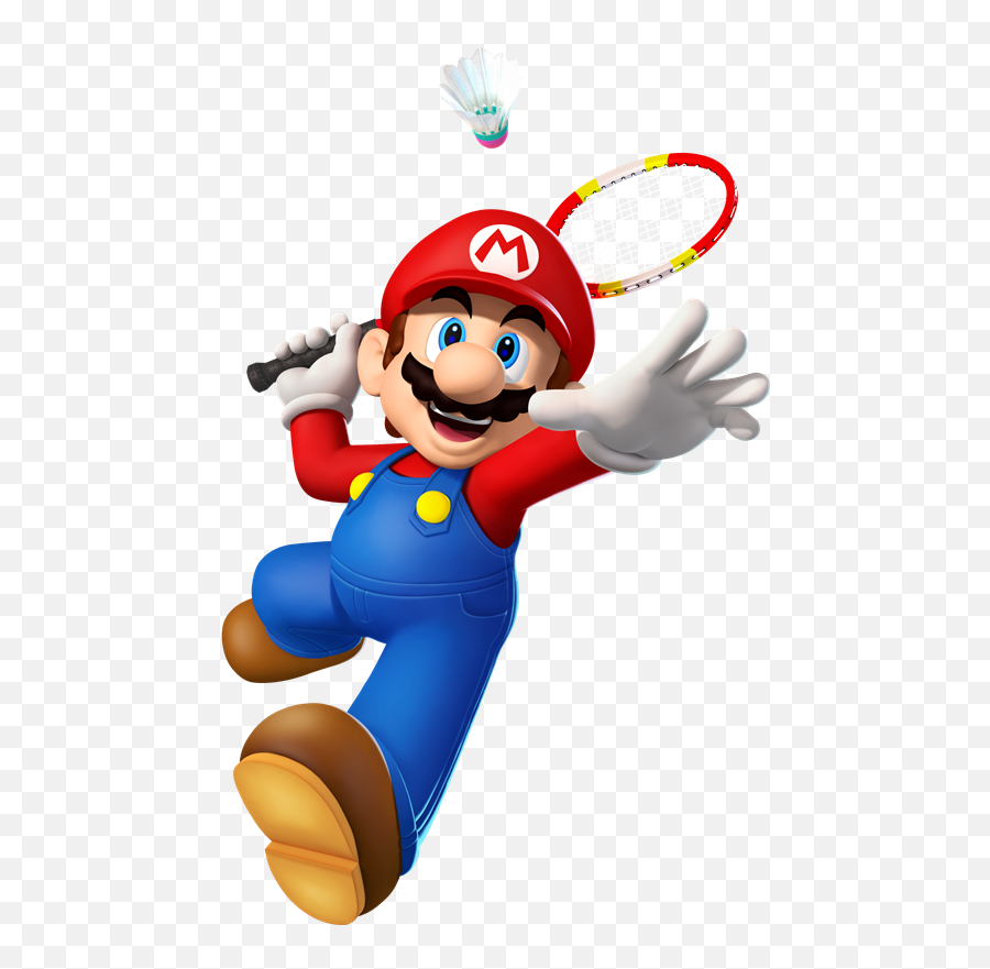Colección De Gifs Imágenes De Mario Bros Y Sus Amigos - Super Mario Badminton Emoji,Facebook Tanooki Emoji