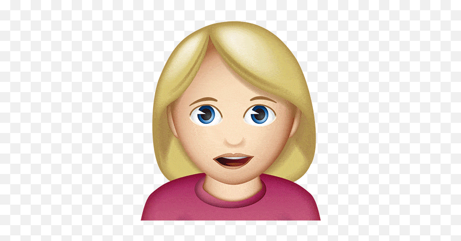 Woman Facepalming Emoji - Happy,Girl Emoji Head