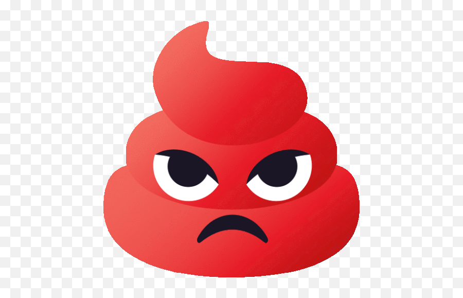 Angry Pile Of Poo Sticker - Angry Pile Of Poo Joypixels Emoji,Between Mochi Emojis