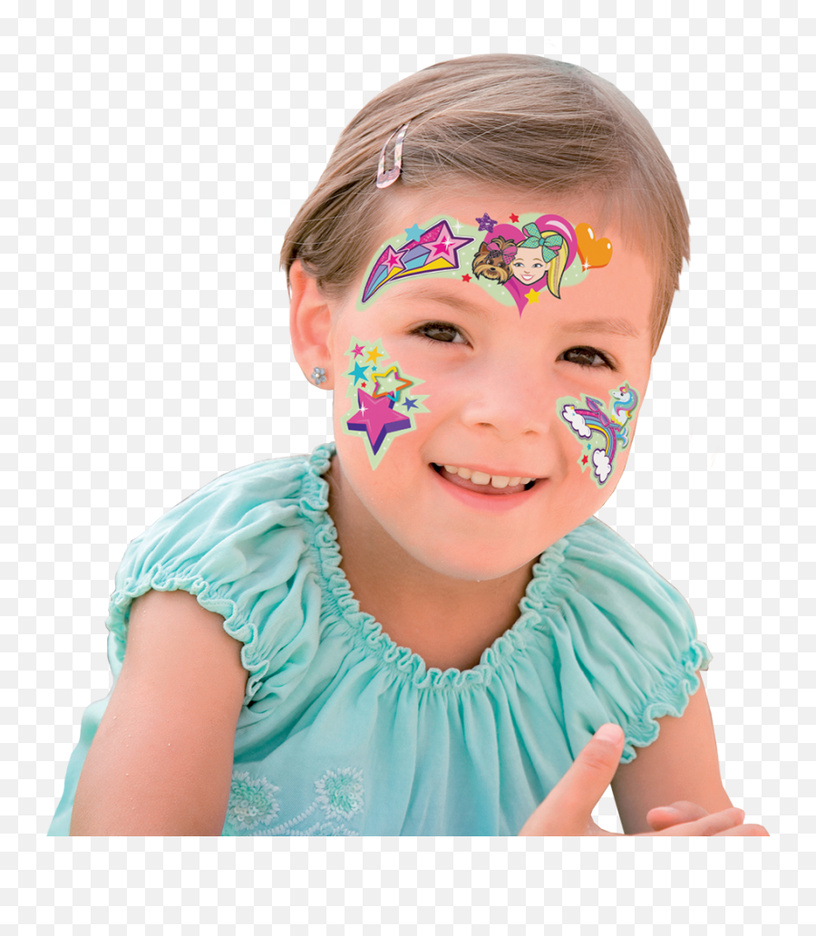 Face Paintoos Jojo Siwa Pack Emoji,Add Your Tattoos Using Emojis