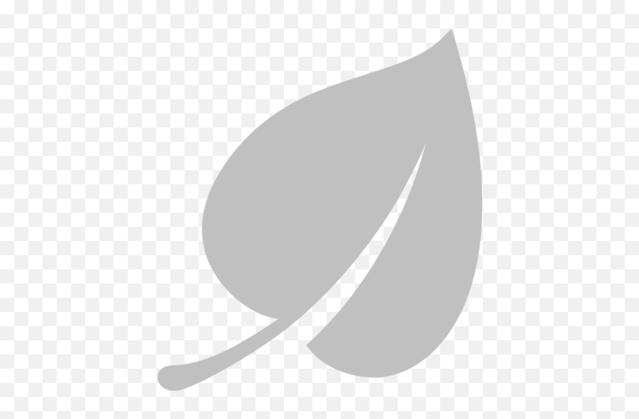 Silver Leaf Icon - Free Silver Leaf Icons Leaf Icon Grey Emoji,Snowflake Sun Leaf Leaf Emoji