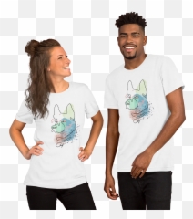 One Line Abstract Art Dog Portrait Short - Sleeve Unisex T Emoji,Cat Emotions T Shirt