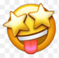 Emoji Emojiiphone Emojiios Sticker By - Happy,Crazy Tongue Emoji