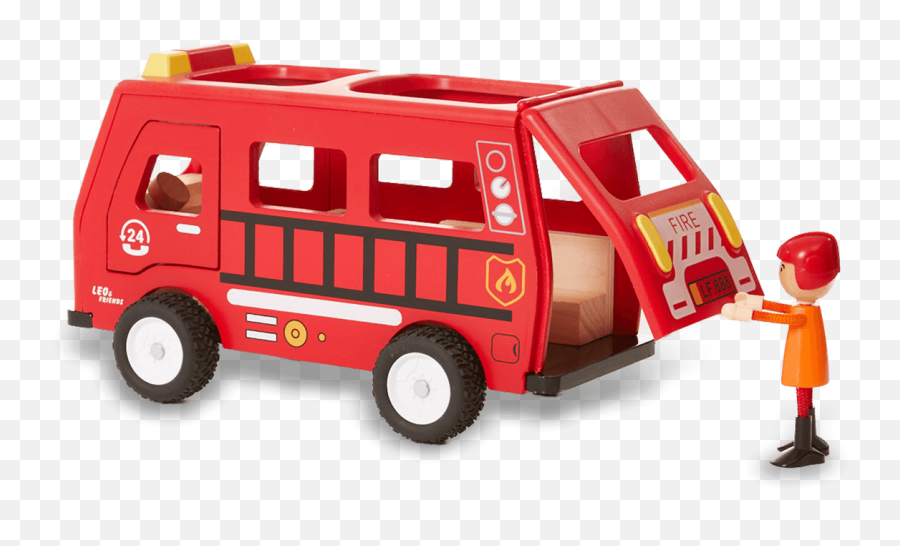 Fire Truck Play Set - Characters U0026 Figures Play Coco Village Emoji,Fire Truck Emoji