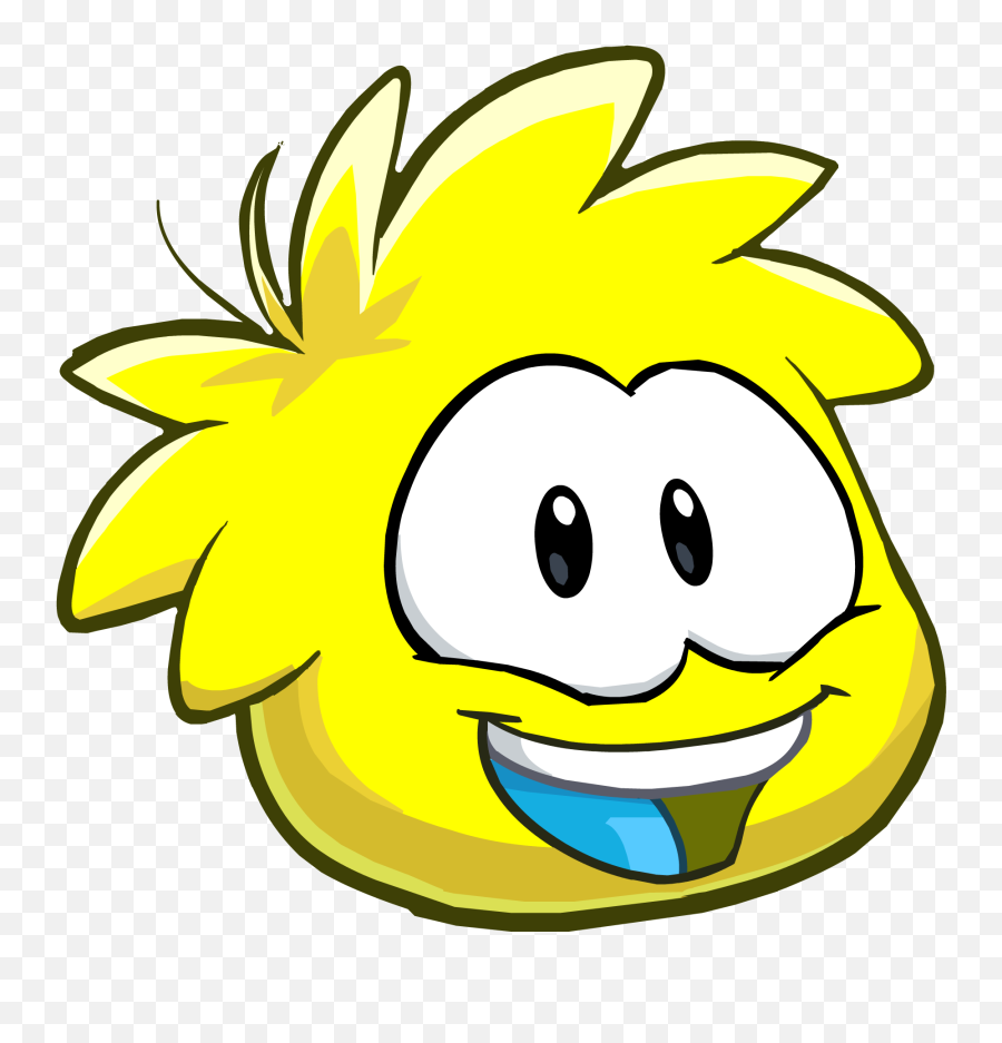Zeb The Puffle Player Card Club Penguin Emoticon - Puffle Club Penguin Yellow Puffle Emoji,Penguin Emoticons