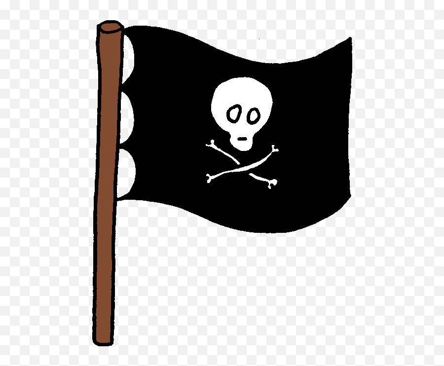 Transparent Background Pirate Flag Clipart - Clip Art Library Clip Art Pirate Flag Emoji,Pirate Flag Emoji