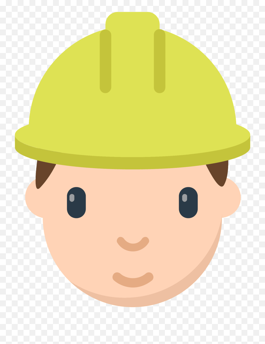 Construction Worker - Emoji Casco,Hard Worker Emoji