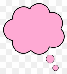 Clipart Clouds Thought Bubble Clipart Clouds Thought Bubble - Speech Balloon Cloud Clipart Emoji,Speech Bubble Emoji