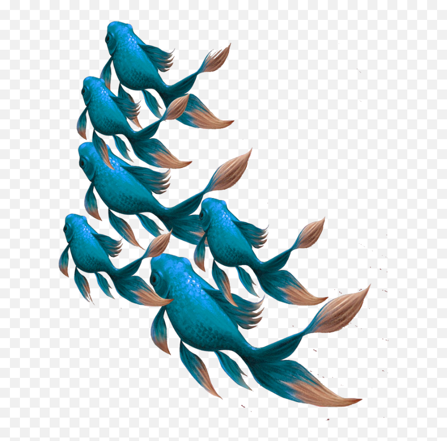 Mq Blue Fish Fishs Animal Sticker - Songbirds Emoji,Blue Fish Emoji