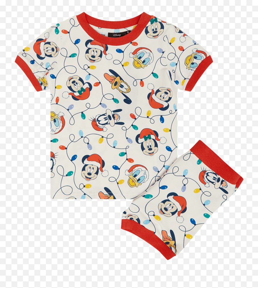 Rock Your Baby Mickey Up In Lights Pyjama Set - Pajamas Emoji,Boys Emoji Pyjamas