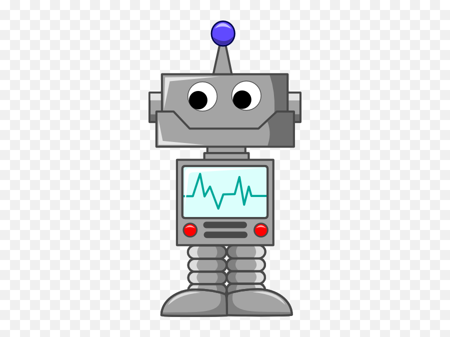 Animated Robots For Kids - Clip Art Library Cartoon Robot Emoji,Facebook Robot Emoticons Codes