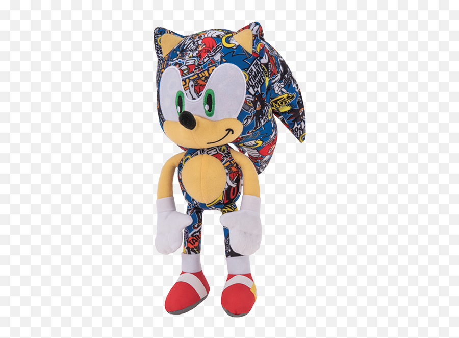 Toy Factory Sonic News Network Fandom - Sonic The Hedgehog Sticker Bomb Plush Emoji,Emoji Stuffed Toys