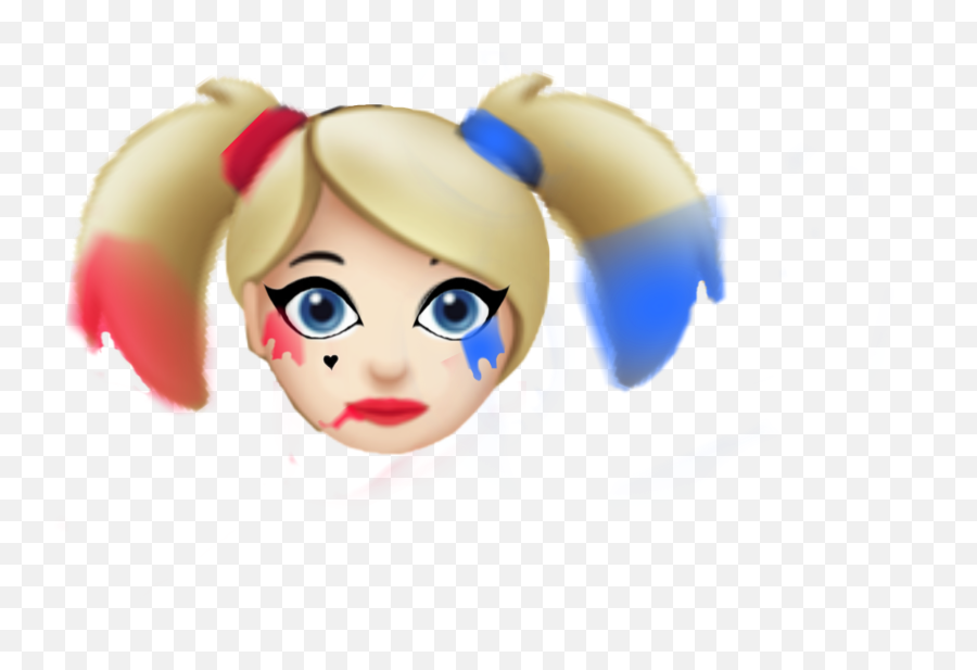 Sticker - Fictional Character Emoji,Pigtail Emoji
