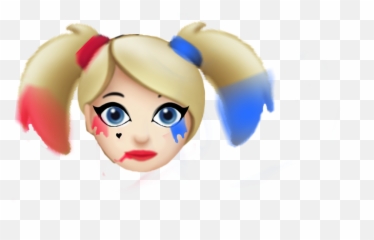 Sticker - Fictional Character Emoji,Pigtail Emoji