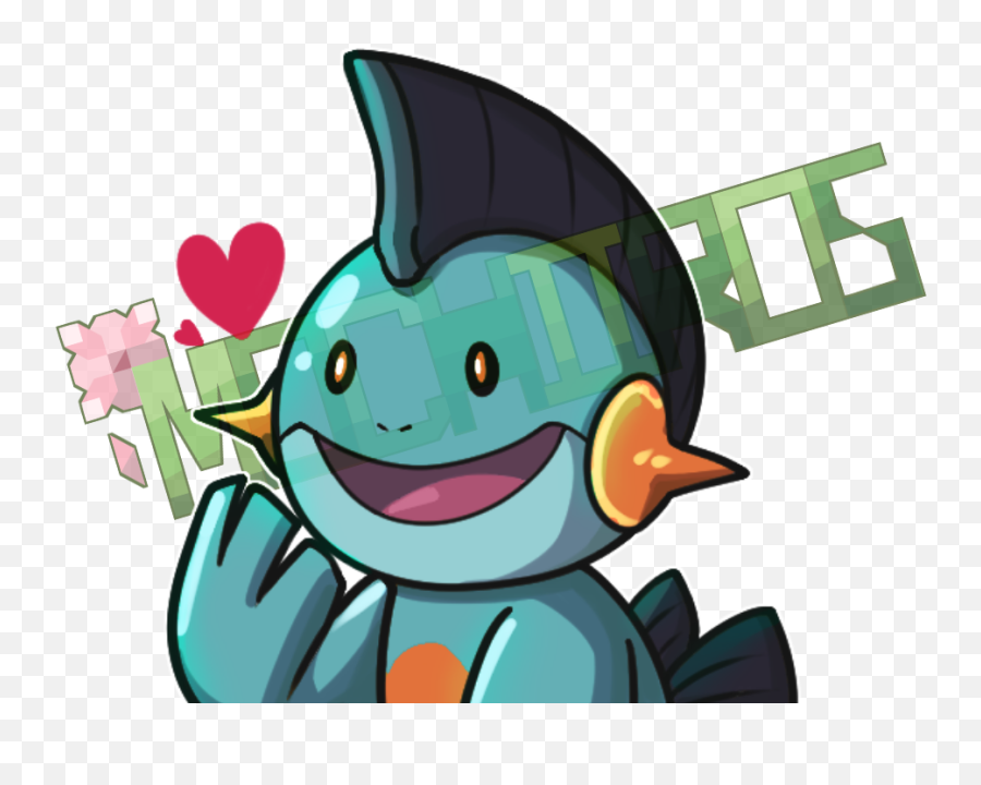 Swampert Hashtag - Fictional Character Emoji,Mudkip Emoji