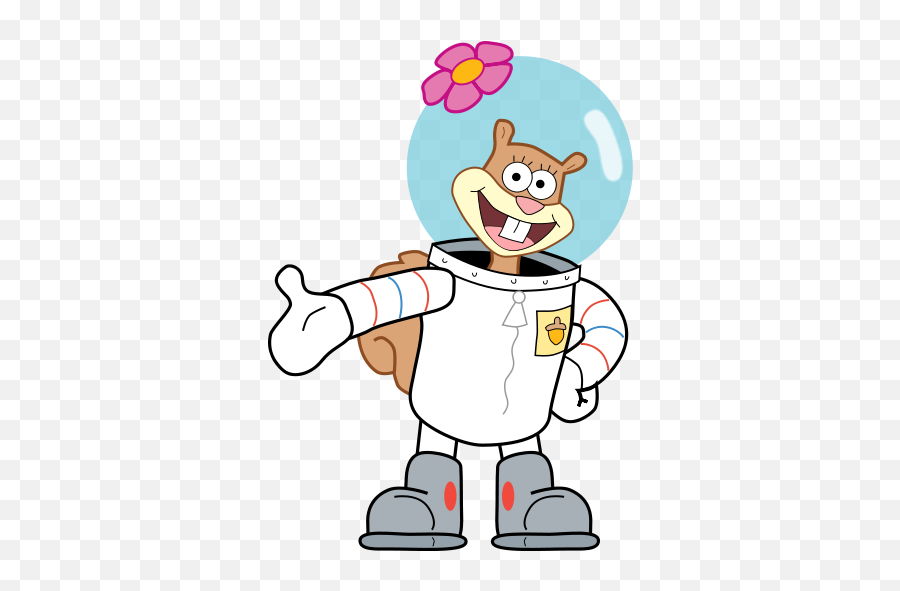 Characters Clipart Spongebob Characters Spongebob - Sandy Cheeks Emoji,Spongebob Squarepants Emotions