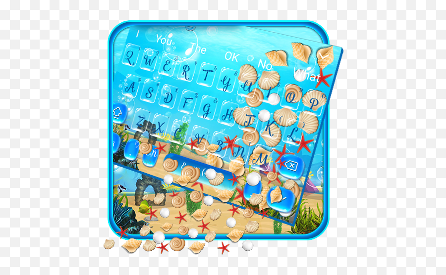 Cute Mermaid Keyboard Theme Apk Latest Version 10001007 - Dot Emoji,Swype Dragon Emoji