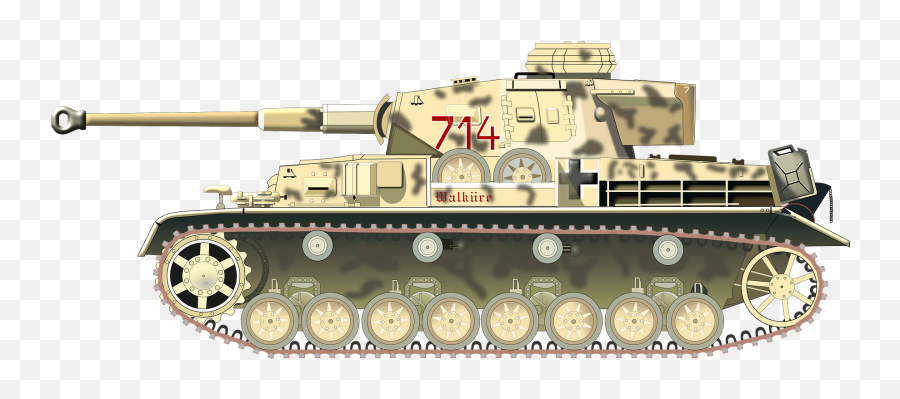 Tank Clipart Free Download Transparent Png Creazilla - Panzer 4 Çizimi Emoji,Self Gun Emoji