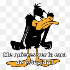 Cartoons U0026 Nickelodeon Sticker För Whatsapp - Daffy Duck Cartoon Emoji,Cara De Pervertido Emoticon