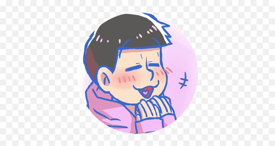 Matchingtwitter - Happy Emoji,Osomatsu-san Jyushimatsu Emotions