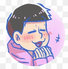 Matchingtwitter - Happy Emoji,Osomatsu-san Jyushimatsu Emotions