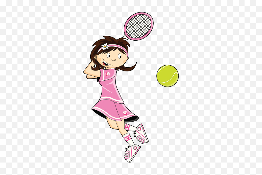 Tennis Workout - She Plays Tennis Cartoon Emoji,Tenis De Emojis