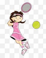 Tennis Workout - She Plays Tennis Cartoon Emoji,Tenis De Emojis