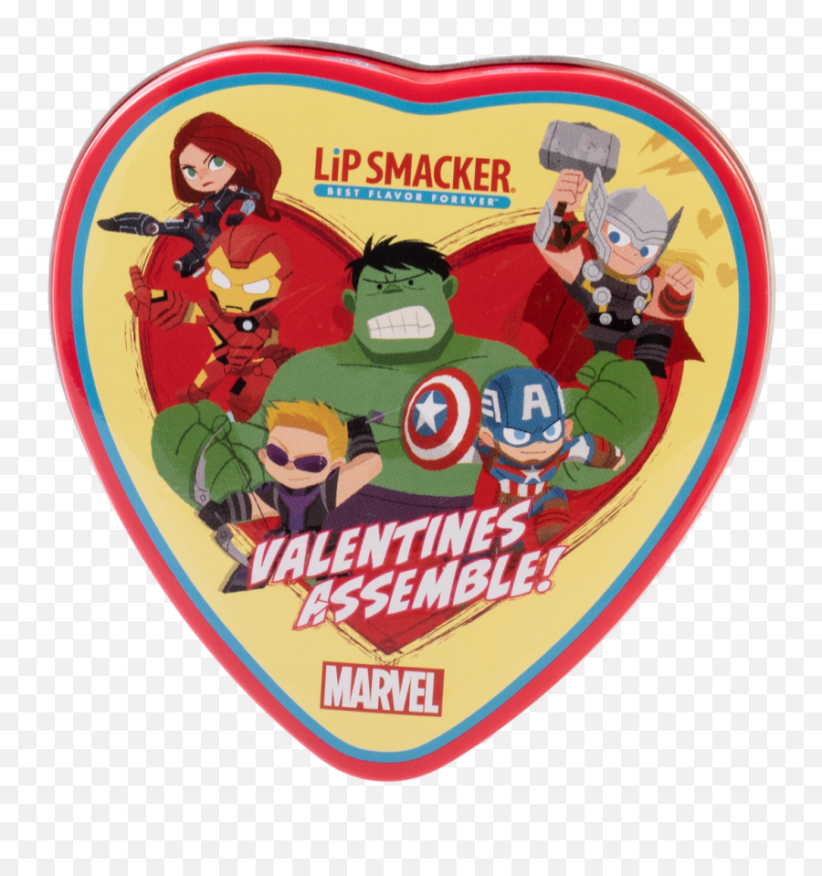 Marvel 3 Piece Lip Balm Tin Lip Smacker - Superhero Emoji,Heart Shaped Mickey Emoji