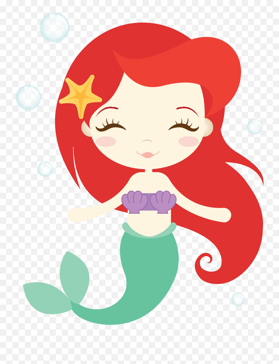 Download Ariel Mermaid Ariel The - Sirena Png Emoji,Mermaid Emojis Android