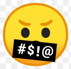 Face With Symbols - Emoji With Mouth Covered,Hand Over Face Emoji