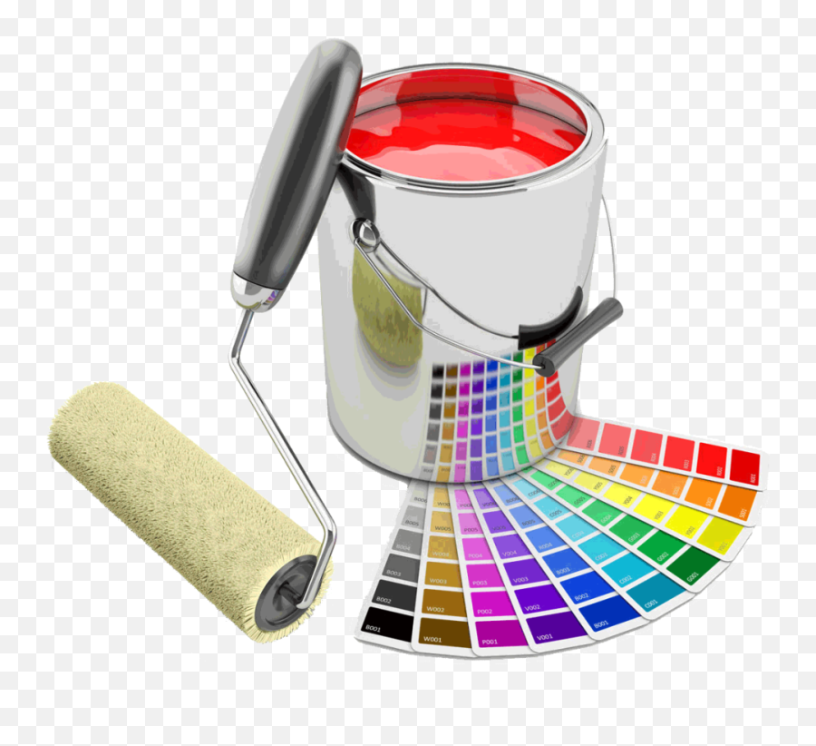 Pin - Free Paint Brush And Rollers Emoji,Paint House Emoji