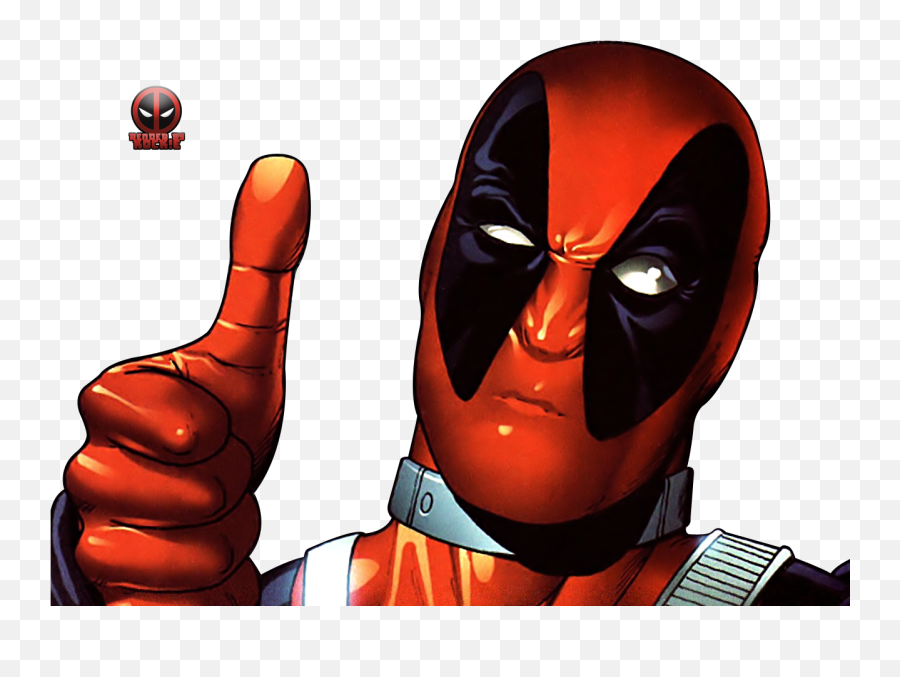 Download Hd Ever - Deadpool Thumbs Up Png Transparent Png Thanks Captain Obvious Deadpool Emoji,Free Deadpool Emojis