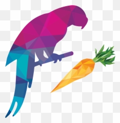 Parrots And Carrots - Parrot Carrot Clipart Full Size Parrot Icon Png Emoji,Parrot Emoji