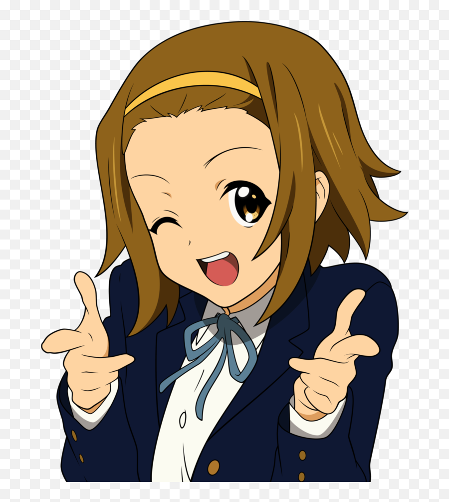 A 4chan Archive Of - Ritsu Tainaka Emoji,Biff Tannen Emoticon