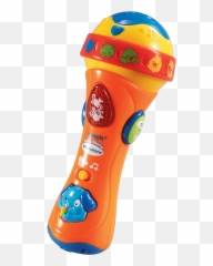 Vtech Sing - Along Microphone Musical Toys Vtech Sing Along Microphone Emoji,Musical Emoticon Toy