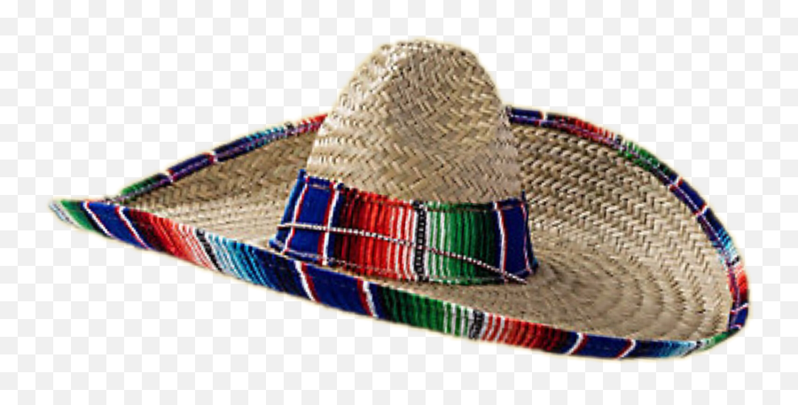Hat Sombrero Mexico Color Sticker - Mexican Hat Png Transparent Emoji,Sombrero Emoji