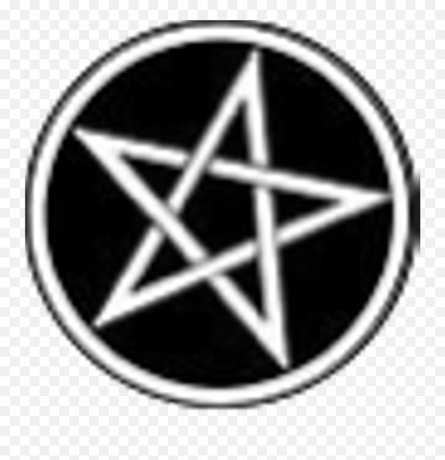 Tumblr Satanic Stickers Simbol Black Freetoedit - Dark Emoji,Black Tumblr Emojis