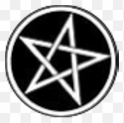 Tumblr Satanic Stickers Simbol Black Freetoedit - Dark Emoji,Black Tumblr Emojis
