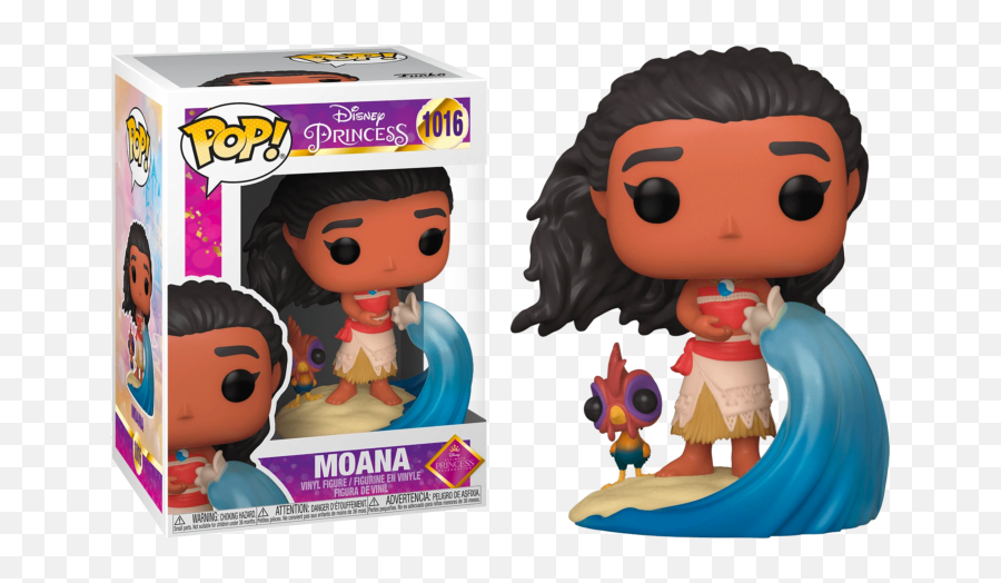 Funko Pop Moana - Moana Ultimate Disney Princess 1016 Emoji,Disney Frozen Emotion Pins Set